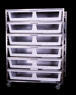 Reptile 66-4 Reptile Rack - Freedom Breeder Snake Racks